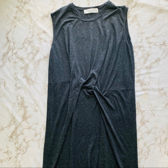 IRO Gray 'Loyce' Sleeveless Jersey Knit Maxi Dress - Picture 3 of 6